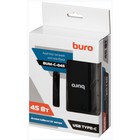 Блок питания Buro BUM-С-045 автоматический 45W 5V-20V 3A 1xUSB 2.4A от бытовой электросети 1073507 - фото 51636391 Блок питания Buro BUM-С-045 автоматический 45W 5V-20V 3A 1xUSB 2.4A от бытовой электросети 1073507 - фото 51636391