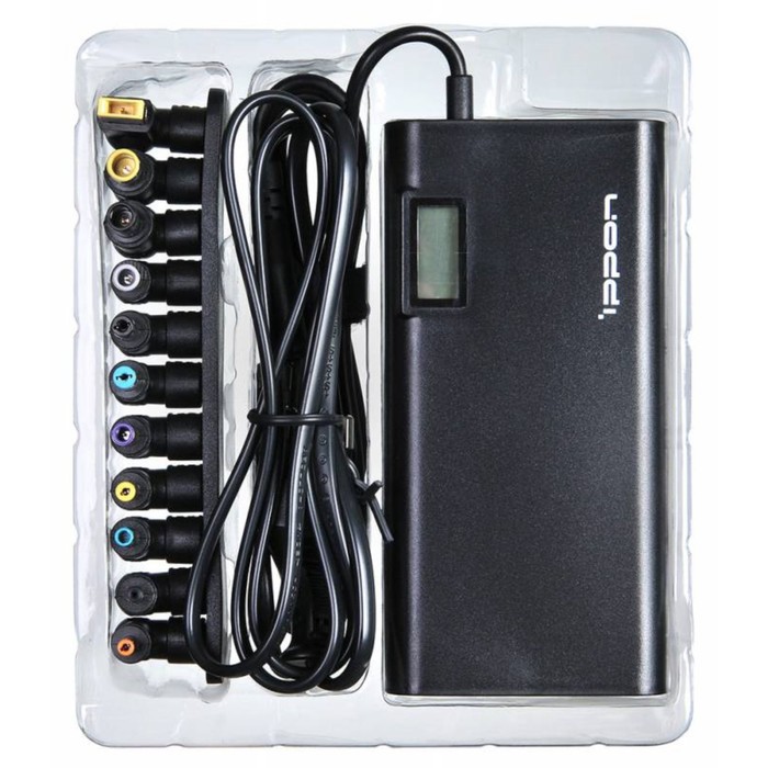 Блок питания Ippon SD90U автоматический 90W 15V-19.5V 11-connectors 4.5A 1xUSB 2.1A от быто   107350 - фото 51636424