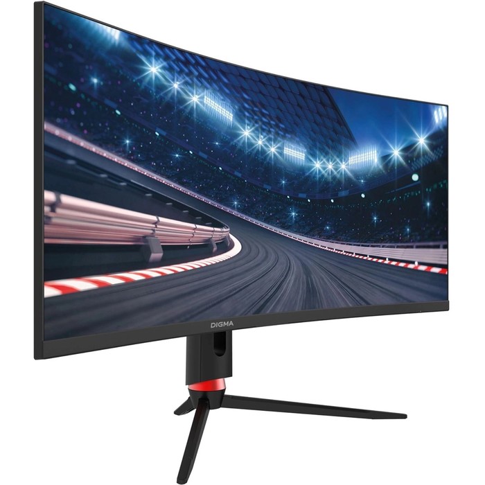 Монитор Digma 34" Overdrive 34A711Q черный VA LED 4ms 21:9 HDMI M/M матовая HAS Piv 300cd 1   107352 - фото 51637267