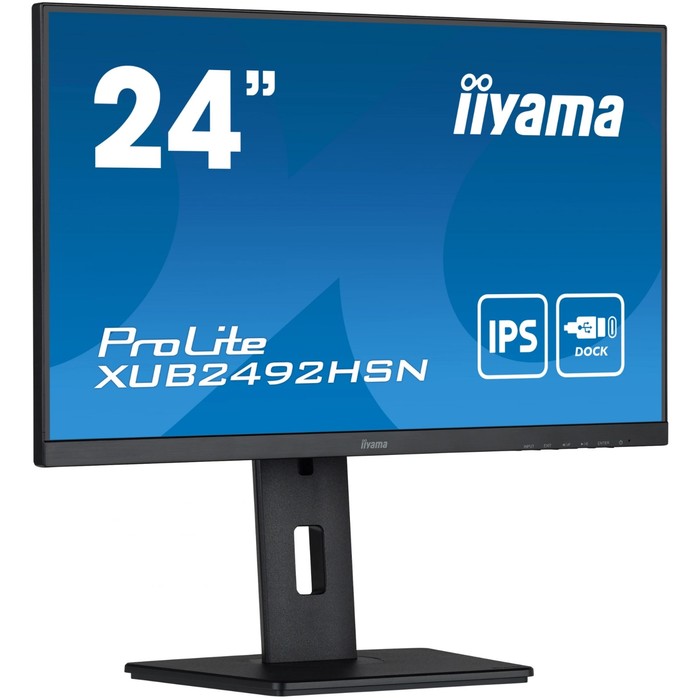 Монитор Iiyama 23.8" ProLite XUB2492HSN-B5 черный IPS LED 16:9 HDMI M/M матовая HAS Piv 250   107352 - фото 51637276