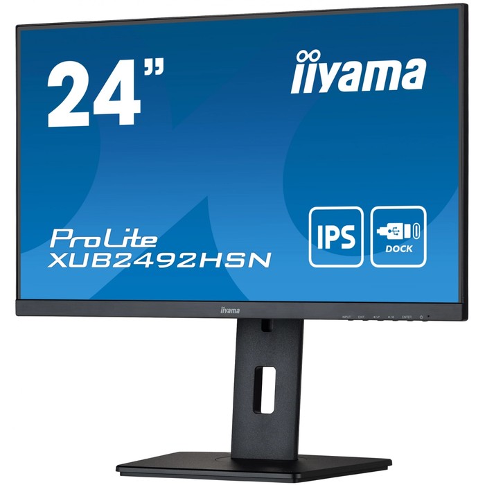 Монитор Iiyama 23.8" ProLite XUB2492HSN-B5 черный IPS LED 16:9 HDMI M/M матовая HAS Piv 250   107352 - фото 51637277