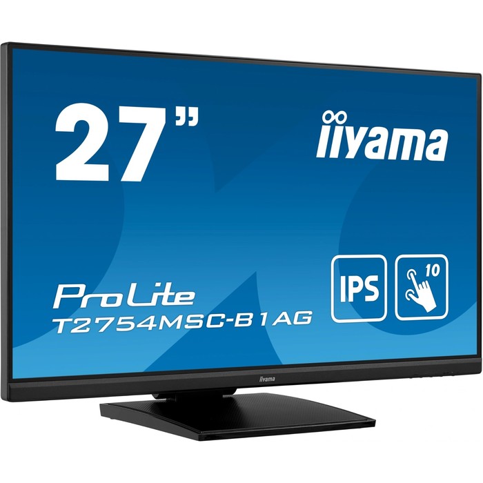 Монитор Iiyama 27" Touch T2754MSC-B1AG черный IPS LED 16:9 HDMI M/M HAS 300cd 178гр/178гр 1   107352 - фото 51637285