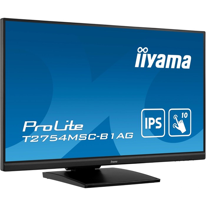 Монитор Iiyama 27" Touch T2754MSC-B1AG черный IPS LED 16:9 HDMI M/M HAS 300cd 178гр/178гр 1   107352 - фото 51637287