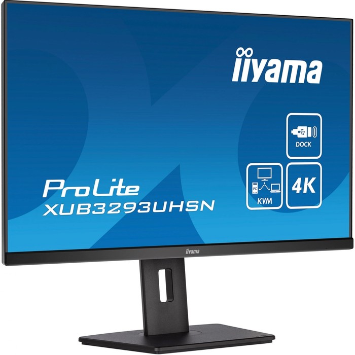 Монитор Iiyama 31.5" XUB3293UHSN-B5 черный IPS LED 16:9 HDMI M/M матовая HAS Piv 350cd 178г   107352 - фото 51637297