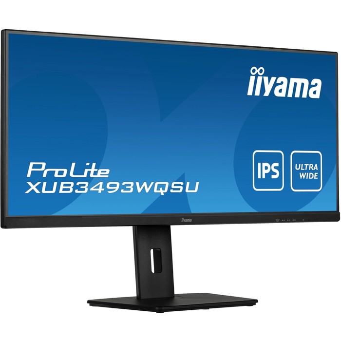 Монитор Iiyama 34" ProLite XUB3493WQSU-B5 черный IPS LED 21:9 HDMI M/M матовая HAS Piv 400c   107352 - фото 51637305