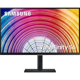 Монитор Samsung 27" ViewFinity S6 S27A600NAU черный IPS LED 5ms 16:9 HDMI полуматовая HAS P   107352