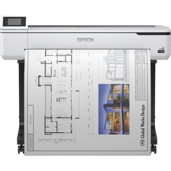 Плоттер Epson SureColor SC-T5100 (C11CF12301A0/C11CF12301A1) A0/36" - фото 51640301