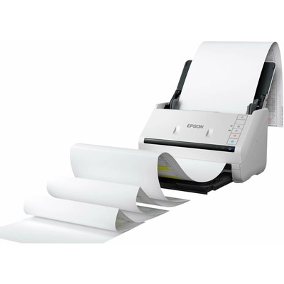 Сканер протяжный Epson WorkForce DS-770II, A4, чёрно-белый, B11B262401/501