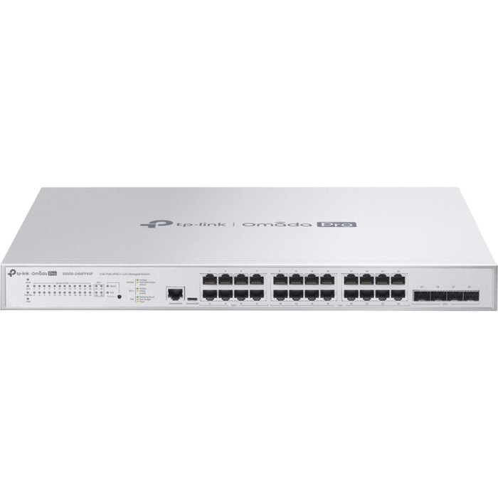 Коммутатор TP-Link Omada Pro S5500-24MPP4XF (L2+) 24x2.5Гбит/с 4xКомбо(10GBase-T/SFP+) 4SFP   107353 - фото 51637466