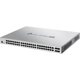 Коммутатор TP-Link Omada Pro S5500-48GP4F (L2+) 48x1Гбит/с 4xКомбо(1000BASE-T/SFP) 4SFP 48P   107353