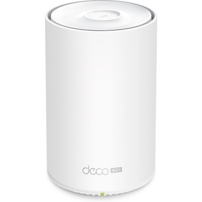 Бесшовный Mesh роутер TP-Link Deco X10-4G (DECO X10-4G(1-PACK)) AX1500 10/100/1000BASE-TX c   107353