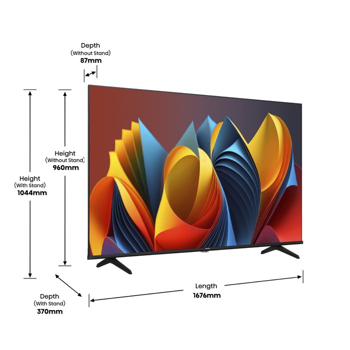 Телевизор QLED Hisense 75" 75E7NQ PRO темно-серый 4K Ultra HD 120Hz DVB-T DVB-T2 DVB-C DVB- 107353 - фото 51637578 Телевизор QLED Hisense 75" 75E7NQ PRO темно-серый 4K Ultra HD 120Hz DVB-T DVB-T2 DVB-C DVB- 107353 - фото 51637578