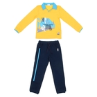 Комплект для мальчика "Активный спорт": кофта, брюки, рост 110-116 см (5-6л.), цвет микс 9199CD1506 - Фото 1