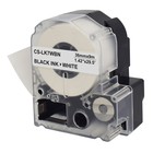 Картридж ленточный Cactus CS-LK7WBN черный для Epson LW1000P/Z700/Z900 - фото 51642275 Картридж ленточный Cactus CS-LK7WBN черный для Epson LW1000P/Z700/Z900 - фото 51642275
