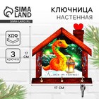 Ключница настенная новогодняя «Змея в доме», на Новый год 10502042 - фото 13229082