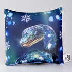 Подушка декоративная антистресс «Змея», синяя - Фото 6