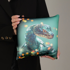 Подушка декоративная антистресс «Змея», зелёная - Фото 2