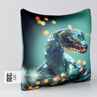 Подушка декоративная антистресс «Змея», зелёная - Фото 4