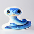 Антистресс игрушка «Змея» синяя - Фото 6