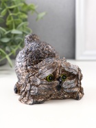 Фигура "Сова подглядывает" бежевая, 6,5х8х9см - фото 809103754