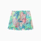 Купальник раздельный для девочек, цвет бирюзовый, рост 122-128 см - фото 26331512