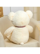 Мягкая игрушка «Мишка», с бантом в горошек, 80 см, цвет белый - Фото 4