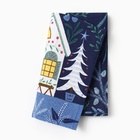 Полотенце новогоднее Доляна «Новогодняя сказка» 28×46 см, 100% хл, рогожка 164 г/м² - Фото 5