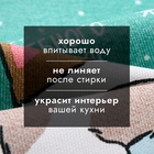 Набор полотенец Доляна "Пусть год будет волшебным" 28х46 см - 3шт, 100% хл, рогожка 164 г/м2 1058246 - Фото 3