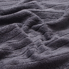 Набор полотенец в коробке Эстет 50х90см, 70х130см, тёмно-серый, махра 420г/м, хлопок 100% - фото 25482049