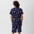 Пижама мужская (футболка и шорты) KAFTAN Space, р-р 48 - Фото 4