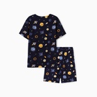 Пижама мужская (футболка и шорты) KAFTAN Space, р-р 48 - Фото 10