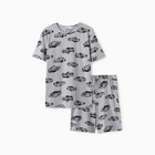 Пижама мужская (футболка и шорты) KAFTAN Cars, р-р 54 - Фото 6