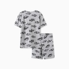 Пижама мужская (футболка и шорты) KAFTAN Cars, р-р 54 - Фото 10