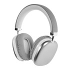 УЦЕНКА Наушники беспроводные RX-8 полноразмерные, микрофон, BT5.3, AUX, 400 мАч, серебристые - Фото 4