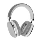 УЦЕНКА Наушники беспроводные RX-8 полноразмерные, микрофон, BT5.3, AUX, 400 мАч, серебристые - Фото 5