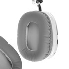 УЦЕНКА Наушники беспроводные RX-8 полноразмерные, микрофон, BT5.3, AUX, 400 мАч, серебристые - Фото 8