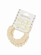 Набор для волос «Глория нежность», 2 резинки 5.5 см, 2 заколки 5 см, молочный 10454712