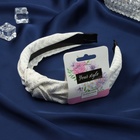 Ободок для волос QF «Джил», 2.5 см, белый - Фото 2