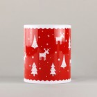 Кружка керамическая на Новый год «Новогодний узор», 320 мл - Фото 2