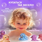 Набор игрушек для купания в ванной «Диско уточки», 5 шт., цвета МИКС - Фото 4