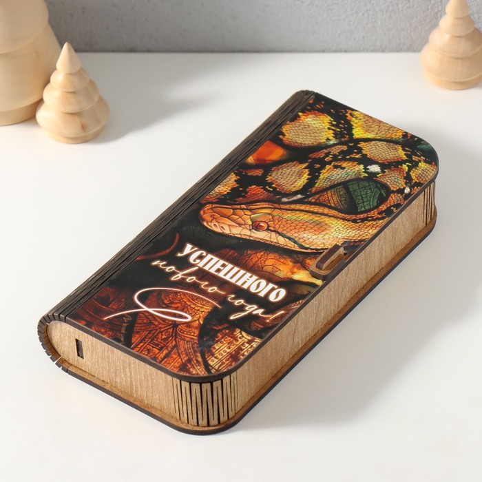 

Шкатулка "Успешного НГ" 17х8,5х3,5 см