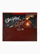 Пакет подарочный новогодний ламинированный «С Новым годом», XL 49×40×19 см - Фото 4