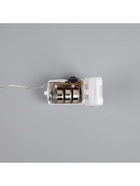 Гирлянда «Нить» 1 м роса. IP20, нить серебристая, 10 LED, 4.6 В, AG13×3 (в комплекте), 3 режима, свечение синее - Фото 7
