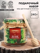 Мёд с мумиё «Здоровье в каждой ложке», новогодний подарок - Фото 1