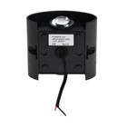 Светильник фасадный «Полусфера», 2 Вт, 3000К, 1 луч, IP65, 220 В, пластиковый корпус, чёрный, свечение тёплое белое - Фото 8