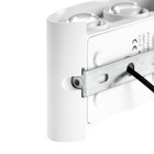 Светильник фасадный «Полусфера», 4 Вт, 4000К, 2 луча, IP65, 220 В, пластиковый корпус, белый, свечение нейтрально-белое - Фото 9