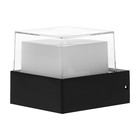 Светильник фасадный «Гранд», 5 Вт, 3000К, IP65, 220 В, пластиковый корпус, чёрный, свечение тёплое белое - Фото 7