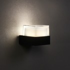 Светильник фасадный «Гранд», 5 Вт, 4000К, IP65, 220 В, пластиковый корпус, чёрный, свечение нейтрально-белое - Фото 4