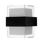 Светильник фасадный «Гранд двойной», FSD-056, 10 Вт, 3000К, IP65, 220 В, пластик, черный 10084231 - фото 16540254