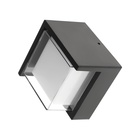 Светильник фасадный «Сити», FSD-055, 5 Вт, 3000К, квадрат, IP65, 220 В, пластик, черный - фото 25499957